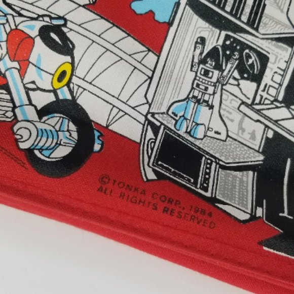 Rare 1984 Vintage Tonka Go Bots Tote Bag Canvas 80s Kid Nostalgia - Picture 3 of 8